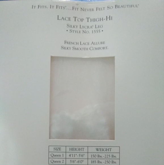 Berkshire Queen 1 lace top thigh highs - Picture 2 of 2